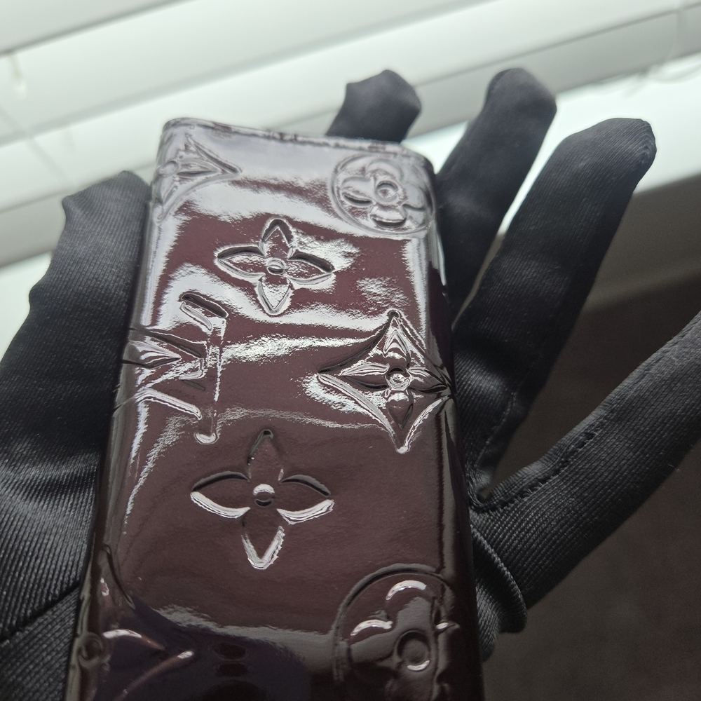 Louis Vuitton Burgundy Brown Leather Key Holder-LIKE NEW - Picture 16 of 16